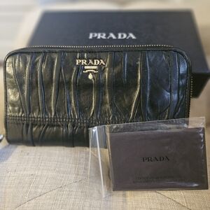 Prada Black Leather Wallet